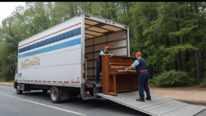 Klaviertransport in Wien